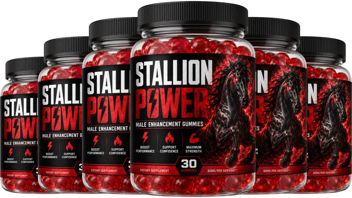 Stallion Power product bottles